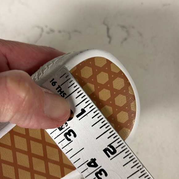 VANS Old Skool crib shoes Size 1 Baby Glittery Pink Kids Shoes - Picture 16 of 17